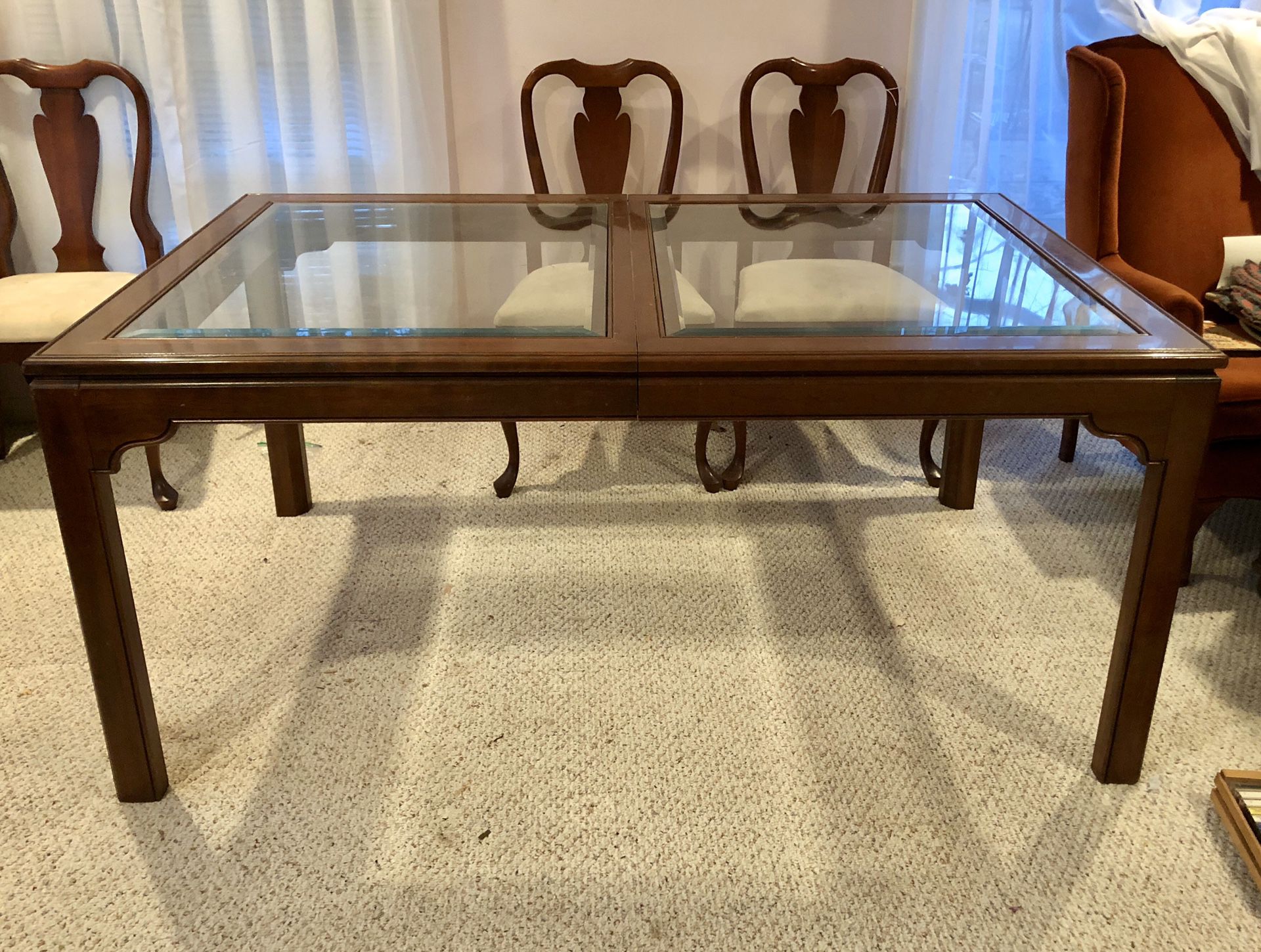 Large Dining Room Table with 8 Chairs