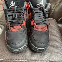 Jordan 4 Red Thunders