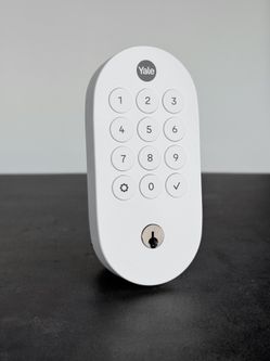 Yale Smart Lock with Google Matter Keypad Key Snow YRD510-MT1-SNW