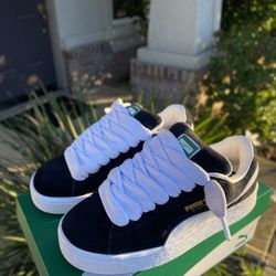 Puma Suede XL -Black (GS) 