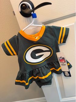 Green Bay Packers Girls Team Infant Jersey Dress