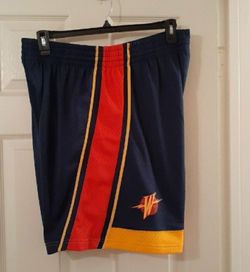 New Mitchell & Ness Retro Golden State Warriors 2009-10 Shorts Size XL 