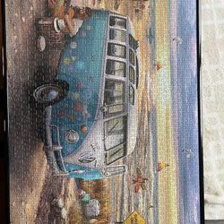 Completed and Framed Puzzle