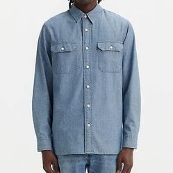 Levi's Men's Relaxed-Fit Long Sleeve Shirt (Med)