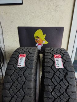 285/65/20 Goodyear Tires (2)