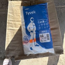 Tyvek Disposable Protective Covering (CAT III) Various Sizes - Single or Box