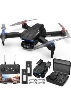 BEST DRONE IN TOWN!!!  Brand new Drone with REAL WIFI TRANSMISSION Camera 1080P HD, FPV Drones with 2 Batteries,