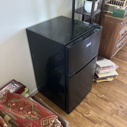 Midea Two-Door Mini Fridge