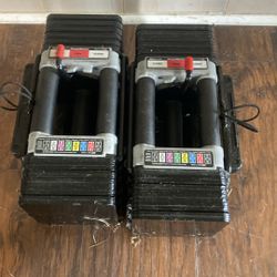 Power Block Adjustable Dumbbells 