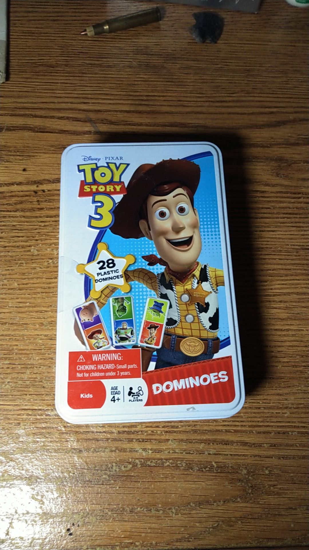 Collectable toy story 3 dominos set. All 28 pieces are there(complete set) in very good condition.