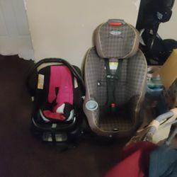 Two Baby Car Seats