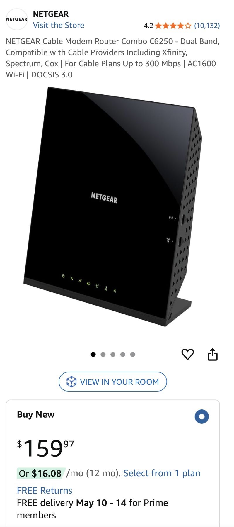 Cable Modem/Router