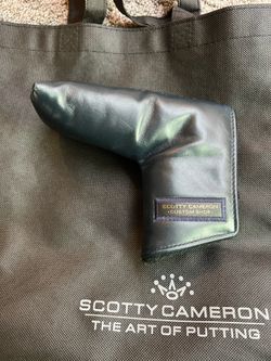 Scotty Cameron Steerhide Leather Blue Cover New