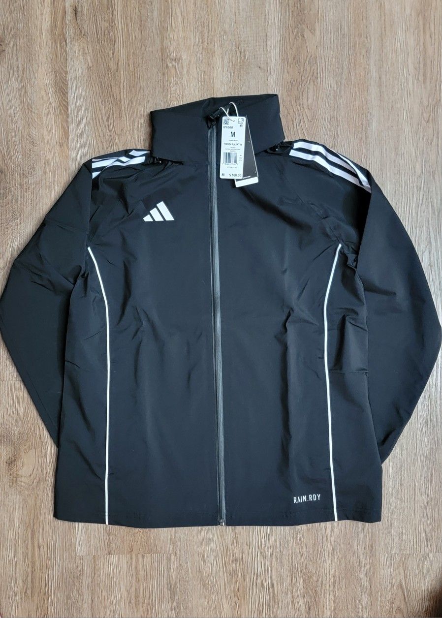 Adidas Tiro 24 Womens Rain Jacket Size Medium