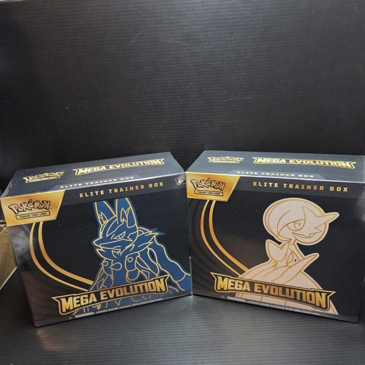 Pokemon Trading Card Game Mega Evolutions ETB Set