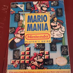 Mario mania Nintendo Players Guide