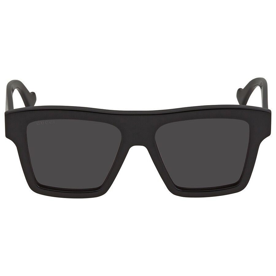 Gucci Solid Grey Rectangular Men's Sunglasses 