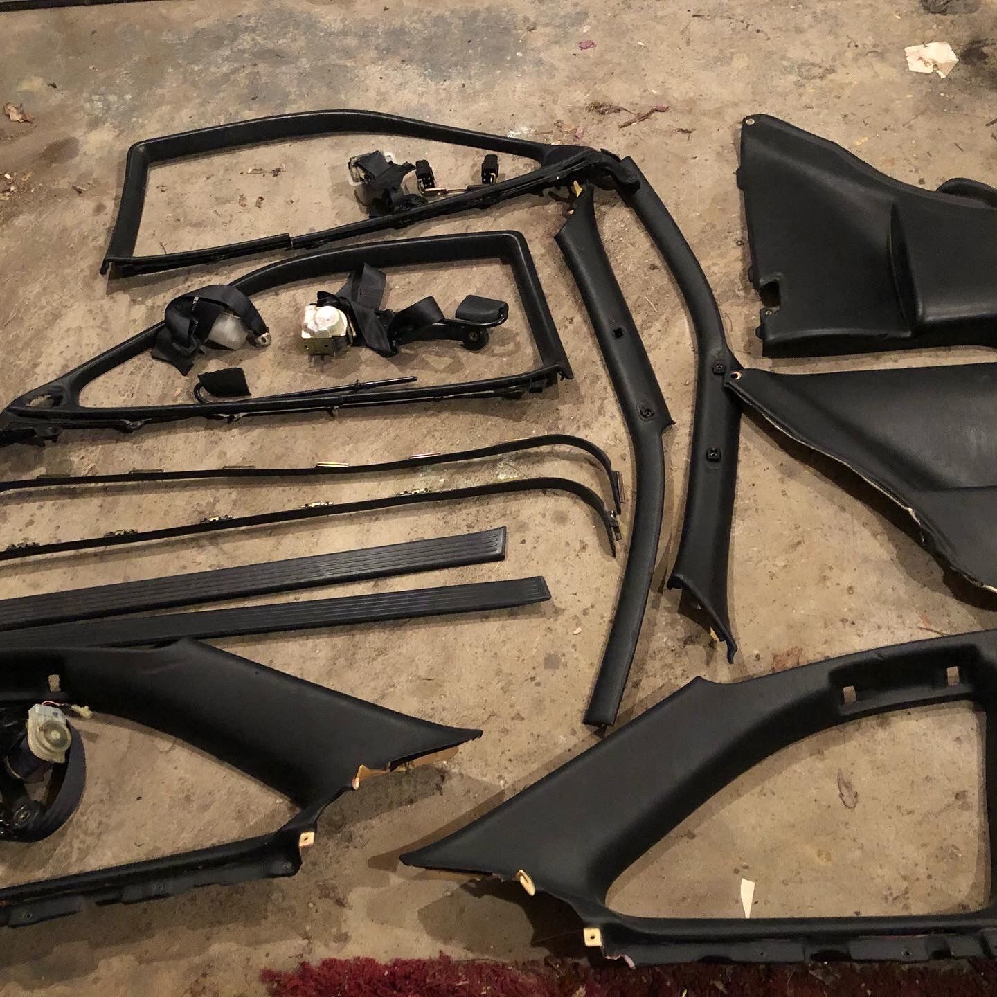 Lexus Sc300 Sc400 Soarer Black Interior