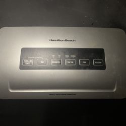 Hamilton Beach Vacuum Sealer 