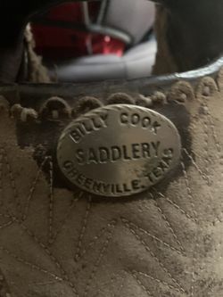 Billy cook saddle