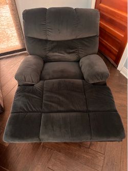 Dark gray recliner for ONLY $99
