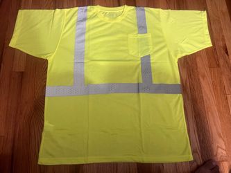 HIGH VISIBILITY SS SHIRT SIZE 2 XL