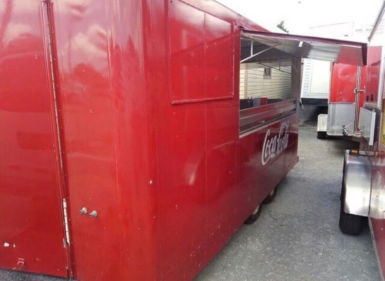 16’ X 6’ Coca-Cola Food Trailer