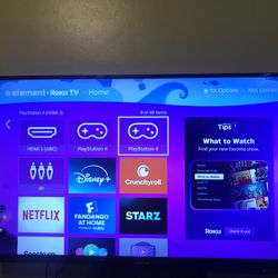 50” Roku TV With Remote 