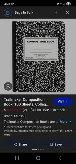 Free composition books