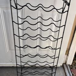 Wine Bottle Metal Rack