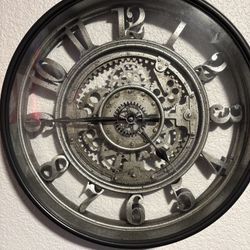 Industrial Gear Wall Clock