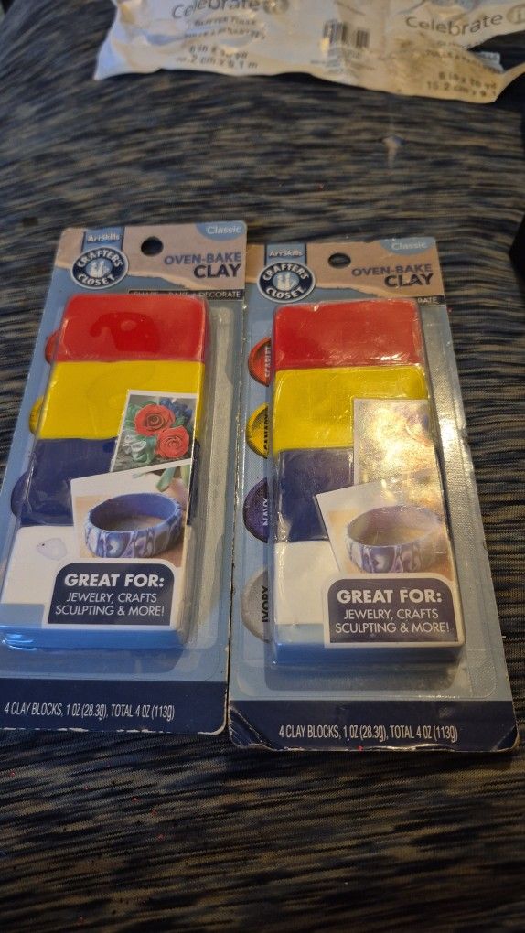 Oven Bake Clay Colored