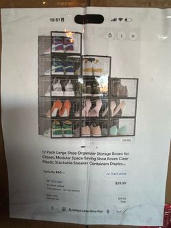 Shoe rack and storage Brand new in the box