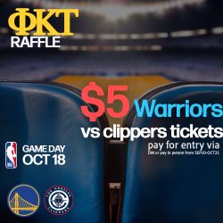 $5 Golden State Warriors vs LA Clippers Ticket Raffle