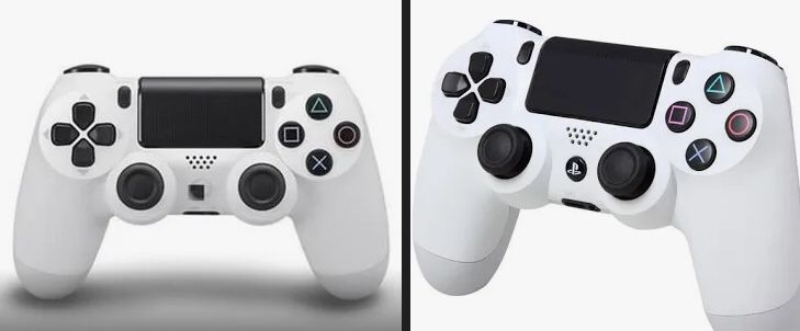 White PS4 Controller 