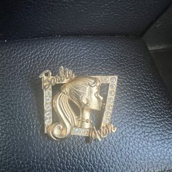 1998 Barbie Avon Mattel Pin Brooch Rhinestone