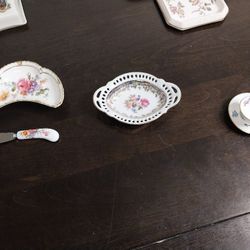 Staffordshire Crown England+Royal Crown Derby Dishware 