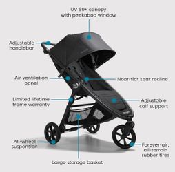 Like NEW - Baby Jogger City Mini GT2 All-Terrain Stroller