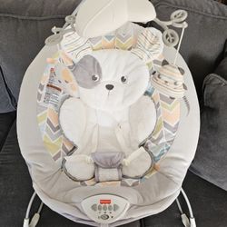 FISHER PRICE SNUGAPUPPY BOUNCER FOR SALE!!!!