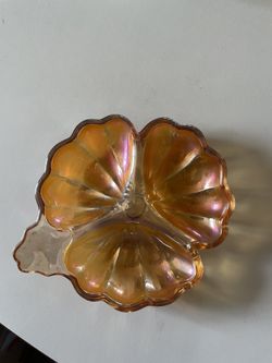 Carnival Glass Candy Dish/Nut Bowl 