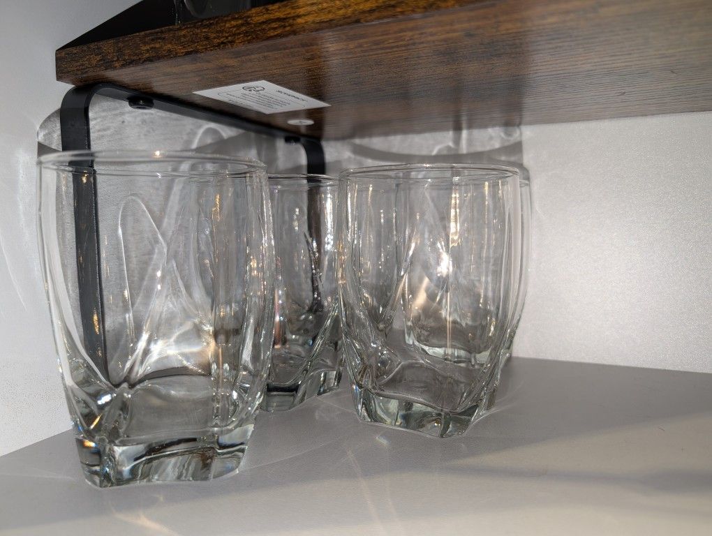 10 Piece Glass Cup Set (16 oz & 11.5 oz) Anchor Hocking