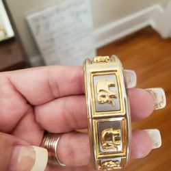 elephant bracelet gold silver