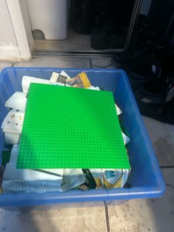 Box full of legos