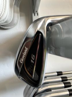 Cleveland CH16 iron set 5-PW (6 clubs), steel shafts 85, new grips