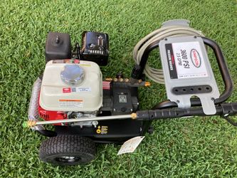 Simpson 3600psi pressure washer