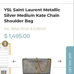 Authentic Ysl Bag 