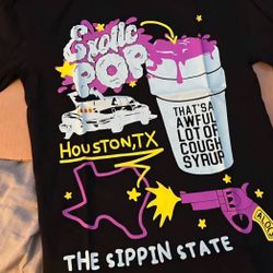 Awfullot Of Coughsyrup Tee Texas Style