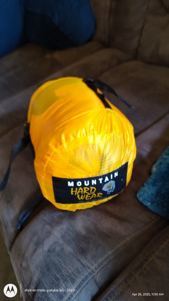 mountain hardwear warm weather sleeping bag Mummy bag