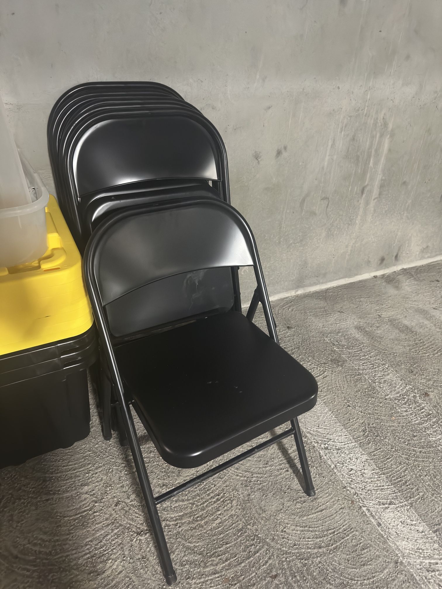 Folding Chairs - Metal Set Of 12
