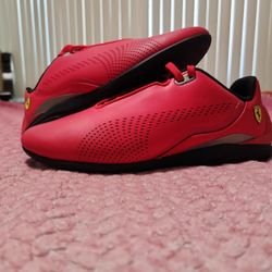 Authentic Puma Ferrari Red Driving Shoes 